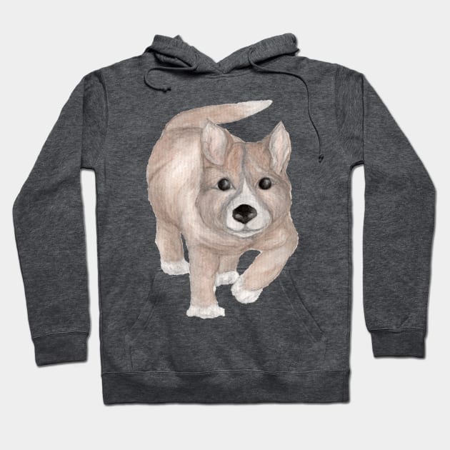 Dingo Puppy Run Hoodie by AussieLogic